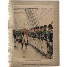 Visite de Napoléon à Cherbourg - Gloires maritimes n°12