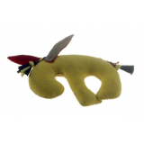 Lot de cinq marionnettes en feutrine. 