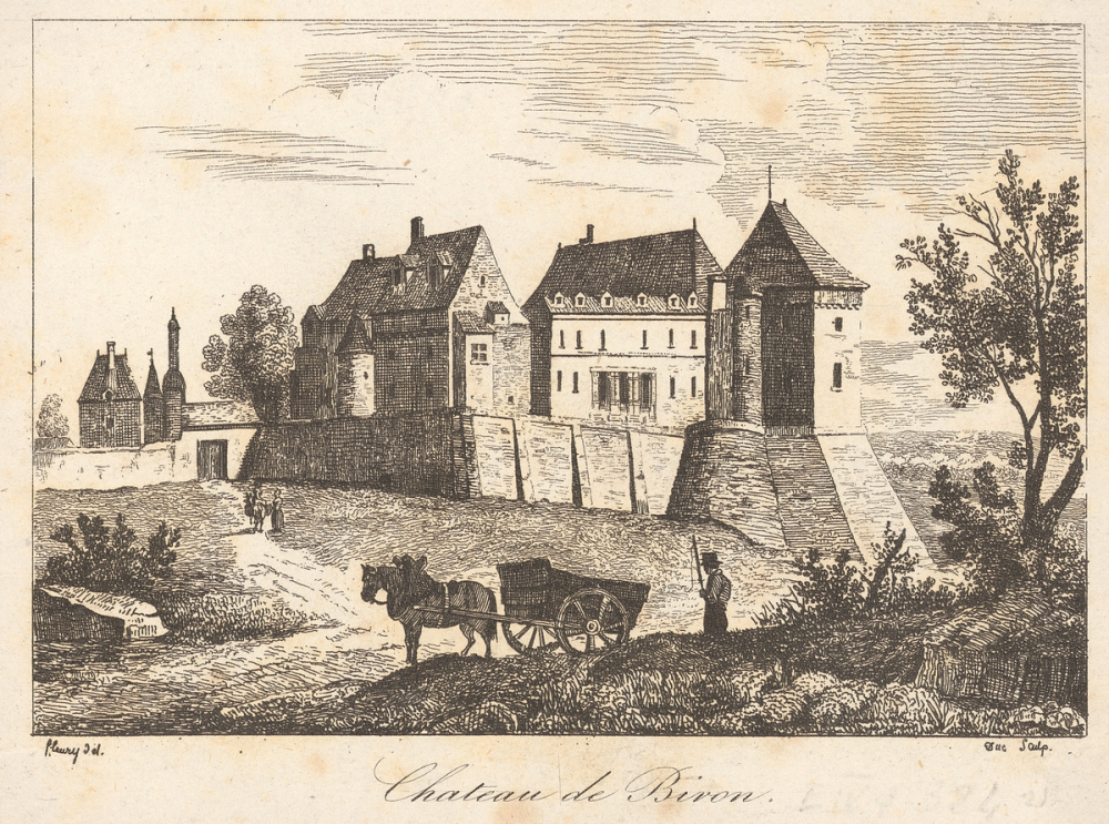 France pittoresque. Château de Biron.