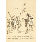Au soldat Bébert, la médaille pour avoir démasqué le môme de la concierge qui cafardait à sa mère.