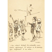 Au soldat Bébert, la médaille pour avoir démasqué le môme de la concierge qui cafardait à sa mère.