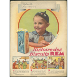 Histoire des biscuits REM