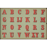 Alphabet calligraphié. 