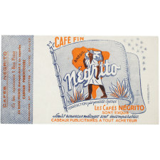 Buvard publicitaire. Café fin Négrito.