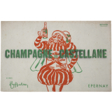 Buvard publicitaire. Champagne de Castellane.