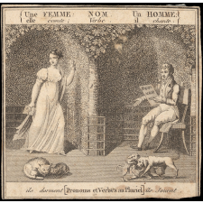 La leçon de grammaire.