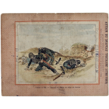 Sapeurs du Génie au siége de Girone. 1809 - Autour du Drapeau tricolore 1789-1889 - Cahier n°68.
