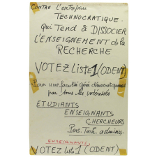 Votez liste 1 (ODENT).