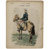 Soldat des gardes à cheval (tenue de campagne) - L'Armée russe.