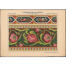Modèle de tapisserie. 