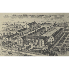 1 - Ecole Supérieure Professionnelle de Fournes, près Lille (Nord) - Vue d'ensemble.