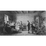 The village school. 