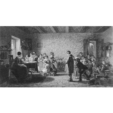 The village school. 