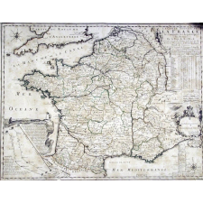 La carte nouvelle de la France, ses conquêtes, ses acquisitions et ses bornes par la Paix de Ris-Wick. 