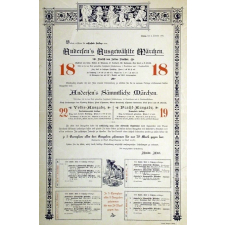 Anderssen's Ausgewählte Märchen (Extraits choisis des Contes d'Andersen).