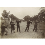 Ecole communale de Saint-Pierre-d'Irube - Exercices de tir (mai 1899). 