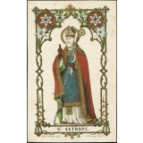 Image religieuse. St Eutrope. 