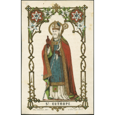 Image religieuse. St Eutrope.