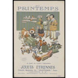 Au Printemps, Paris. Jouets, étrennes.