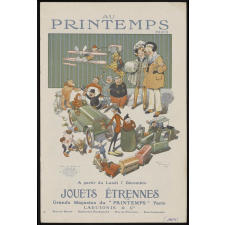 Au Printemps, Paris. Jouets, étrennes.