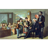 À l'école. 