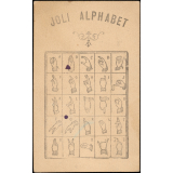 Joli Alphabet.