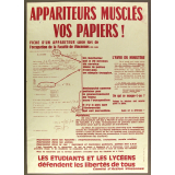 Appariteurs musclés vos papiers !
