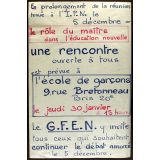 Le Rôle du maître dans l'éducation nouvelle.