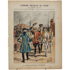 Les Anglais rendent Madras à la Bourdonnais - L'empire français de l'Inde n°2.