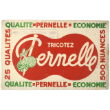 Buvard publicitaire. Tricotez Pernelle.