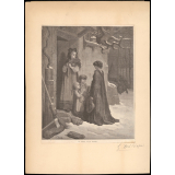 Fable de La Fontaine. La Cigale et la Fourmi.