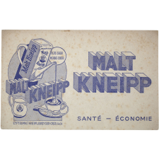 Buvard publicitaire. Malt Kneipp.