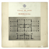 Ecole Ségurane de Filles et Garçons, Ville de Nice, Plan du premier et du deuxième étage. 