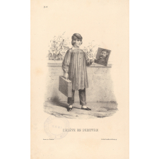 L'élève en peinture.