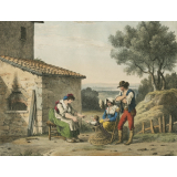 Enfant apprenant à marcher. 