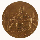 Plaque de la ville de Paris. 