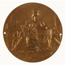 Plaque de la ville de Paris.