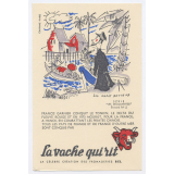 Buvard publicitaire. La vache qui rit. Francis Garnier. 