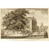 Veuë du College de Baliot, du college de la Trinité &cc dans l'Université d'Oxford. A vien of Baliot College, Trinity College, &cc. in the Universitu of Oxford.