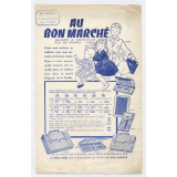 Buvard publicitaire. Au Bon Marché.