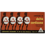 Buvard publicitaire. Comprimés de Delta Cortisone Delagrange.