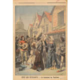 Fête des étudiants. La kermesse du Panthéon.