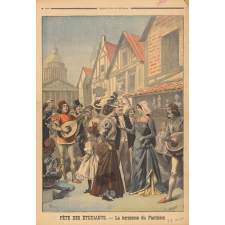 Fête des étudiants. La kermesse du Panthéon.