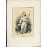 Image religieuse. Le bon Pasteur.