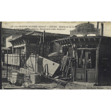 1368 - La Grande Guerre 1914-17 - Reims - Entrée de la Gare et Bureau des Tramways, Boulevard Louis Rœderer.