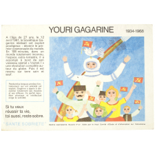 Buvard publicitaire. Youri Gagarine 1934-1968.