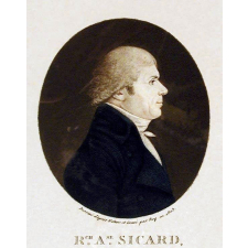 Roch-Ambroise Sicard. Instituteur des Sourds-Muets de naissance. Successeur immédiat de l'Abbé de l'Epée.
