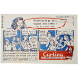 Buvard publicitaire. Curling - La petite Annie. 