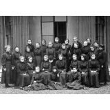 Photo de groupe. Lycée de filles. 
