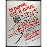 La Parole est à nous.